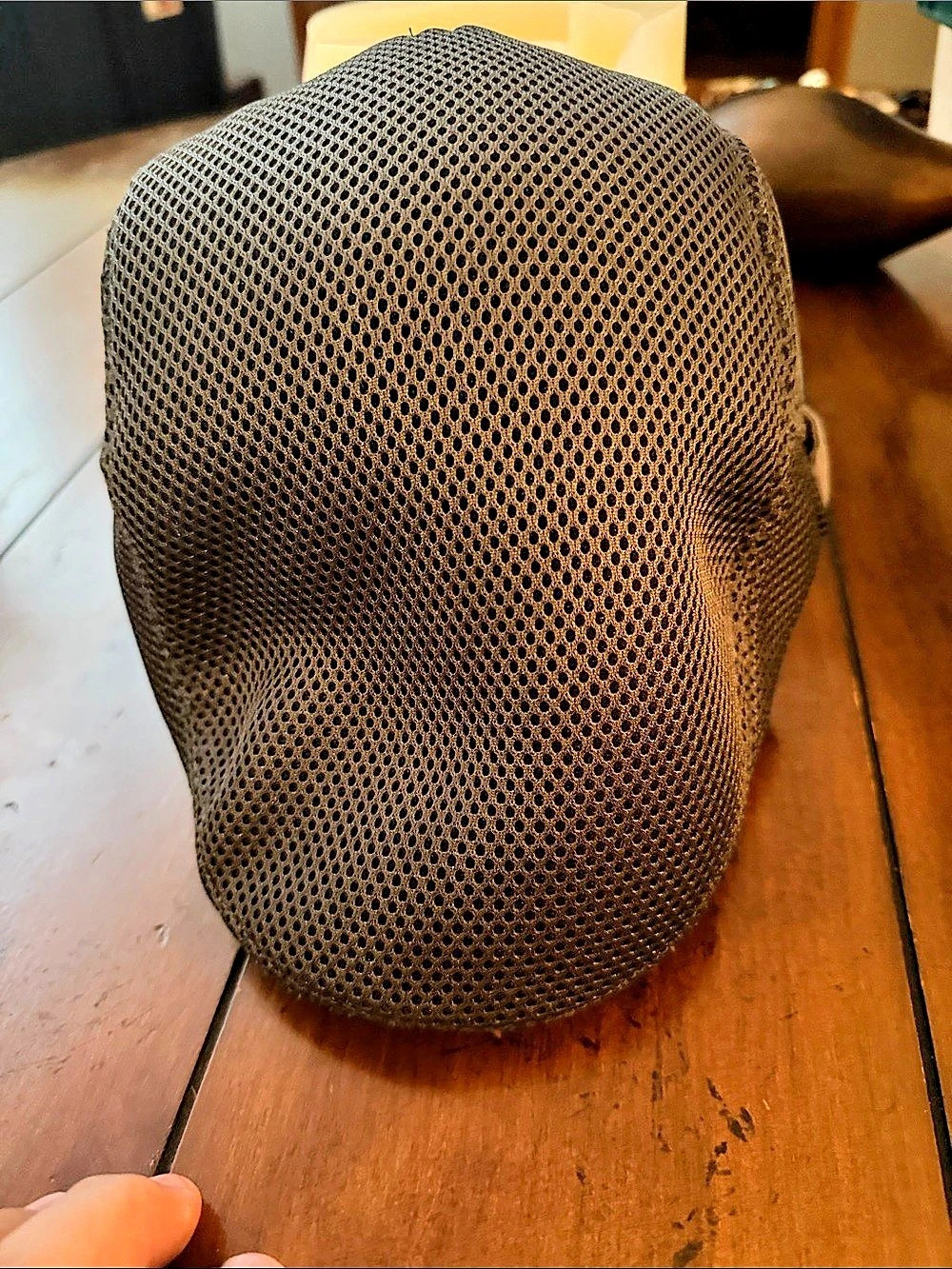 Brown Mesh Hat